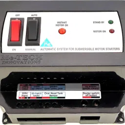 Me-TECH INNOVATIONS MOHALI Water Level Controller for Submersible (1 Phase 2 HP) Motor Starters for 1 Tank Wired Sensor Security System-image-4
