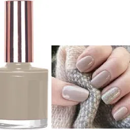gabbu Shine & Breathable Nail Polish, Quick Dry Grungy Grey Grungy Grey-picture-8