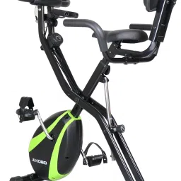 Convertible Magnetic Folding Bike – Upright + Recumbent | 3kg Flywheel Folding Bike Exercise Bike-image-12