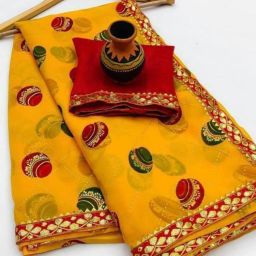 Printed Bollywood Georgette Saree-image-28