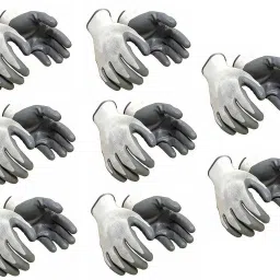 Heavy Duty Reusable Industrial Safety Nylon Anti Cut Resistant Hand Gloves Hockey Gloves-11