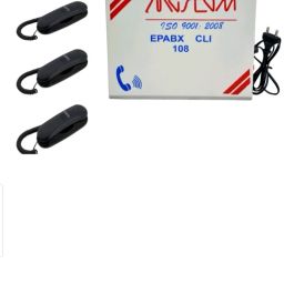 108 INTERCOM SYSTEM WITH FOUR HANDY PHONE Corded & Cordless Landline Phone-20