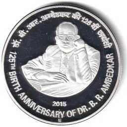 125th Birth Anniversary Of Dr. B.R. Ambedkar 125 Rs Collectible Memorable Token Ancient Coin Collection-13