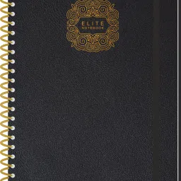 Executive Series Notebook Diary With Leatherette Cover A6 Notebook Single Ruled 160 Pages-18