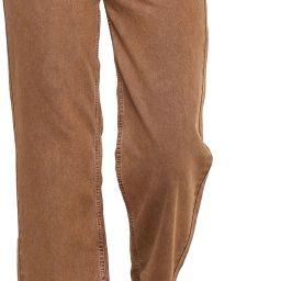Women Relaxed Fit Mid Rise Brown Jeans-image-13