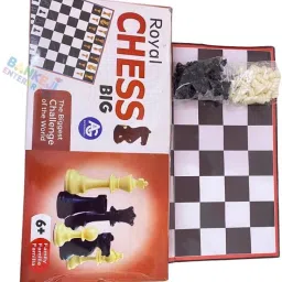 Royal Chess Set for Kids, Indoor Outdoor Play 15 cm Chess Board-picture-35