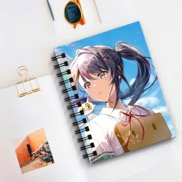Wiro Binding | Spiral Diary Notebook For Office Use | Gift (5*7 Inch, 160 Pages) A5 Diary Unruled 160 Pages-image-29
