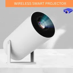 Clairbell Mini HD Projector for Home 4KSupport With Built-in App Netflix/Prime/YouTubeC349 (4500 lm / 1 Speaker / Wireless / Remote Controller) Portable Projector-image-89