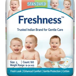 Baby Diaper Pants | Cotton Touch | DryFeel | Wetness Indicator - L-15