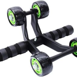4-Wheel Ab Roller/Fitness Accessories/Exerciser & Gym Equipment for Unisex Ab Exerciser-image-75