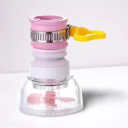 (PACK 2) Rotating Water Saving Nozzle Shower Adjustable Faucet Nozzle-image-98