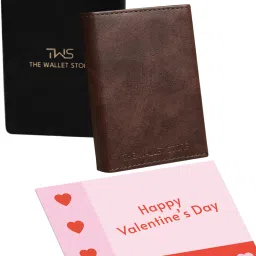 Men Casual Brown Artificial Leather RFID Card Holder-image-72