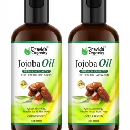 Pure Cold Pressed Natural Unrefined Jojoba Oil - Pack of 2-20