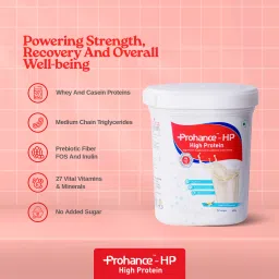 prohance HP Whey Protien Concentrate with BCAA for Building of Muscle Mass and Strength Whey Protein image 4