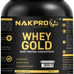 Gold Whey Protein Concentrate, Jar - 28g Protein, Trustified Certified Whey Protein-17