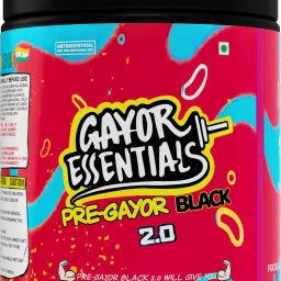 Pre Gayor Black 2.0 | Optimally Dosed Pre-Workout,300mg Caffeine, 26 Servings Pre Workout-image-45