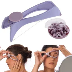 Facial Hair Remover For Women Razor Eyebrow Threading Machine Tweezer Plucker, Women-image-30