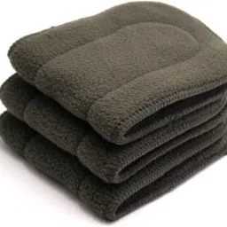 5 Layer Bamboo Charcoal Wetfree Reusable Washable Cotton Diaper Nappy Inserts (-image-56