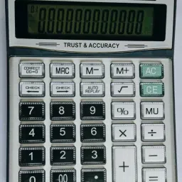 royal collection ORBIT OT-990GC HIGH QUALITY ATTRACTIVE LOOK LARGE & HD DISPLAY SOFT TOUCH AUTO REPLAY 12 DIGIT FOR OFFICE & HOME BasicCalculator image 2