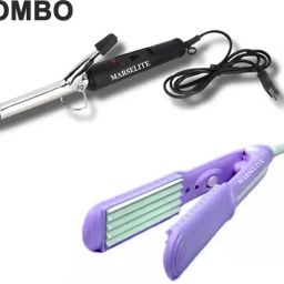 MARSELITE Combo Professional Hair Curler & Hair Crimper Machine for Girls Hair Rollers Personal Care Appliance Combo-image-16