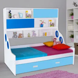 alex daisy Hybrid Bed in Blue-picture-10