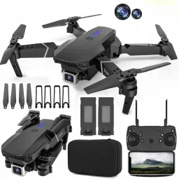 fire boltt 1080P HD Foldable Drone with 4K Dual Camera, Selfie & One-Key Takeoff 2.4 GHz AM4 4 Core Processor Designed for Workstation-77