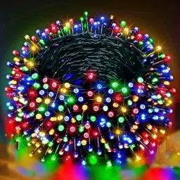40 LEDs 11 m Multicolor Color Changing Bell Rice Lights-3