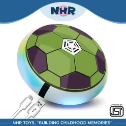 Rechargeable With Music And Light Indoor Floating Hoverball Air Soccer Football-1