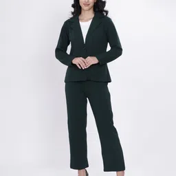 neysa Women Solid Mandarin Casual Blazer-picture-1