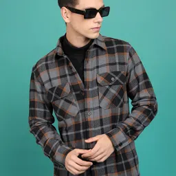 highlander Men Checkered Tailored Jacket-picture-18