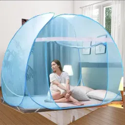 Polyester Kids Washable BLUE machhardani machhardani classic mosquito net king size bed machardani mach Mosquito Net-26