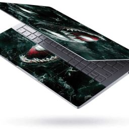 Techfit Full Body Laptop Skin with Screen Guard and Key Guard - Spider Venom Origin Combo Set image 2