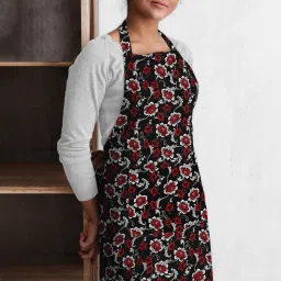 Cotton Home Use Apron - Free Size-3
