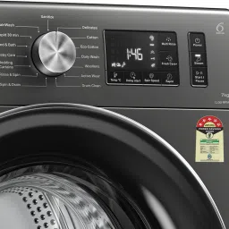 whirlpool 7 kg Fully Automatic Front Load with In-built Heater Grey image 3