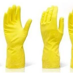Green india Gloves for Washing, Cleaning Kitchen garden 2 Pair Gardening Shoulder Glove-10