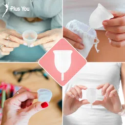plus you Medium Reusable Menstrual Cup image 4