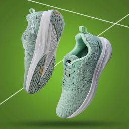 CAMP GABBIE Women's Sports Shoes | Comfy Insole & Durable Rubber Sole | Lace-Up Running Shoes For Women-image-83