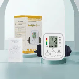 Accutrust BP-190c Digital Blood Pressure Monitor, Upper Arm Cuff, LCD Display with Memory Function Bp Monitor image 3