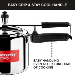 butterfly Friendly 3 L Induction Bottom Pressure Cooker image 3