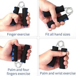 Premium Quality Skipping Rope & Grip for Men and Women Adjustable Height Speed Fitness Accessory Kit Kit-image-33