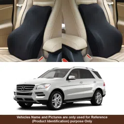 Black Fabric Car Pillow Cushion for Mercedes Benz-image-71