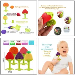 yuvex NEW BABY TEETHER FOR BABY USE AND TOY NOT HARMFULL FOR BABY Teether image 5