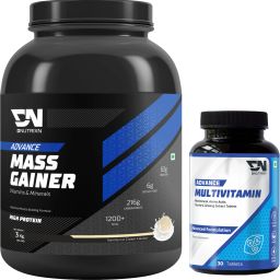 Advance High Protein Mass Gainer | Protein 63G + Multivitamin Tablets 30N Weight Gainers/Mass Gainers-image-22
