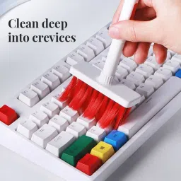 Zohlo Soft Brush Keyboard Cleaner with Multifunction Computer Cleaning Kit for Computers, Gaming, Laptops, Mobiles image 4