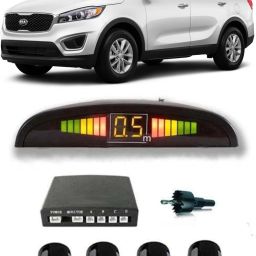 PKNB1504 Black Car Reverse Parking Sensor with LED Display 4 Sensor PKNB1504 Parking Sensor-image-4