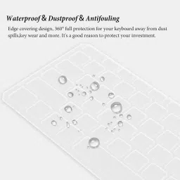 iFyx Cover For 2023 ROG Zephyrus G15 (2022) GA503 15.6” Gaming Laptop Keyboard Cover Keyboard Skin image 4