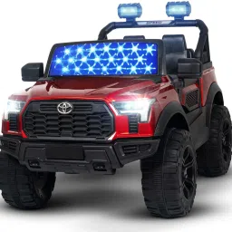 Kids TOYOTA 12V Electric Ride On Jeep For Kids With Remote Control 1-6 Yrs Jeep Battery Operated Ride On-image-107
