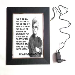 SWAMI VIVEKANAND QUOTE LED FRAME 11.5 BY 15.55 15.5 inch LED PHOTO FRAME-picture-28