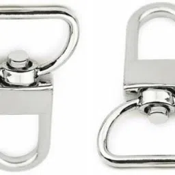 13 mm Snap Hook Tiny Push Gate Swivel Lobster Clasps Bags Belts Keychains 2 Pcs Locking Carabiner-image-48