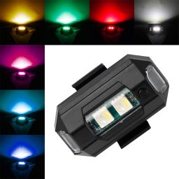 Aircraft Light with 7 Colors + Flashing Modes Strobe Light for Bikes & Drones Shower Laser Light-31
